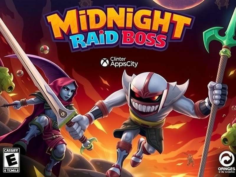 Midnight Raid Boss Official Cover Art Midnight Raid Boss Game Cover